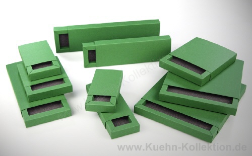 Sortiment Schiebeverpackungen 950 gr&uuml;n