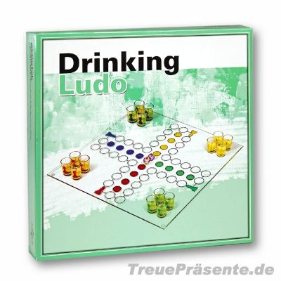 Ludo Glas-Trinkspiel mit Gläsern jetzt online kaufen