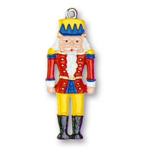 Pewter Ornament Nutcracker