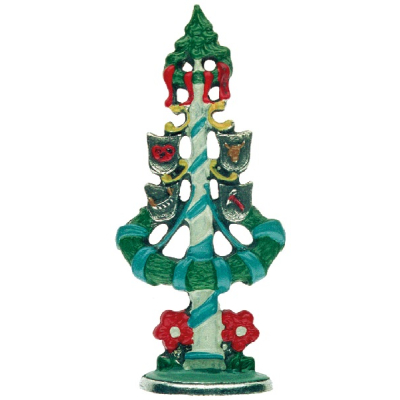 Pewter Ornament Standing Maypole