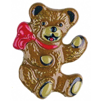 Pewter Brooch Little Bear sideway