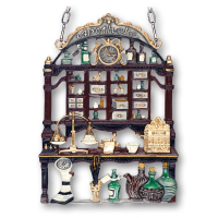 Pewter Picture Pharmacy „Apotheke“