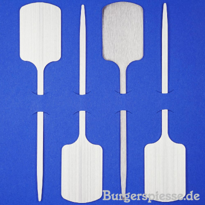 Burgerspieße 104 Tafel 4er-Geschenkset aus Edelstahl inkl. Logogravur