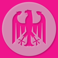 Tortenschablone Bundesadler