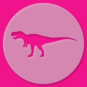 Tortenschablone Dinosaurier T-Rex