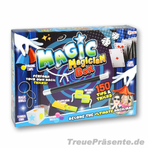 Zauberkasten mit 150 Tricks, ca. 26,5 x 16,5 x 6 cm