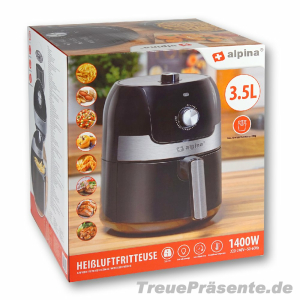 Heißluft-Fritteuse 1.400 W, 3,5 l mit...