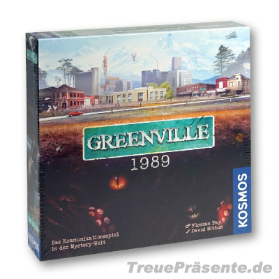 Brettspiel Greenville ab 16 Jahre für 3-6 Spieler