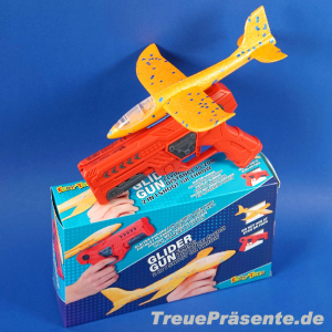 Styropor-Flieger 2in1, mit Abschussrampe und zum Werfen