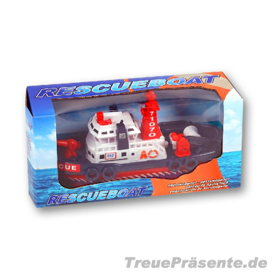 Rettungsboot mit Spritzfunktion, ca. 24 x 12 x 9 cm