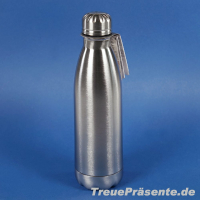 Trinkflasche Isolierflasche ca. 500 ml, silberfarben