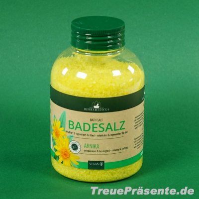 Badesalz Arnika - rehydriert & regeneriert die Haut 575 g