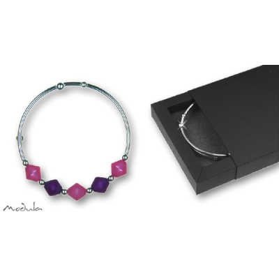 Armschmuck -101- pink-lila