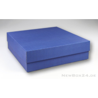 Wellkarton Farbe 04 blau - glatt