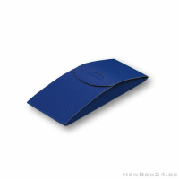 Wellkarton Farbe 04 blau - offene Welle