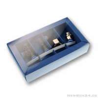 Schiebe-Geschenkbox mit Klarsichthülle 02 - 120 x 59 x 32 mm