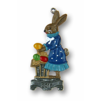 Zinnfigur Jahres-Osterhase 2015