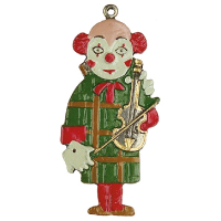 Pewter Ornament Clown