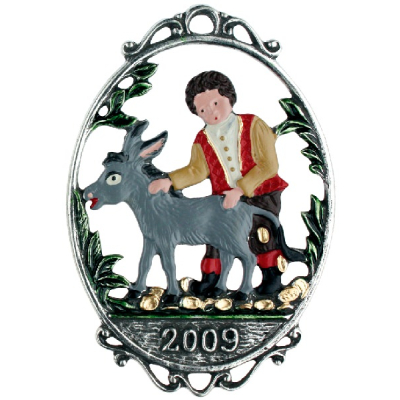 Pewter Ornament Annual Fairytale 2009 The Wishing Table